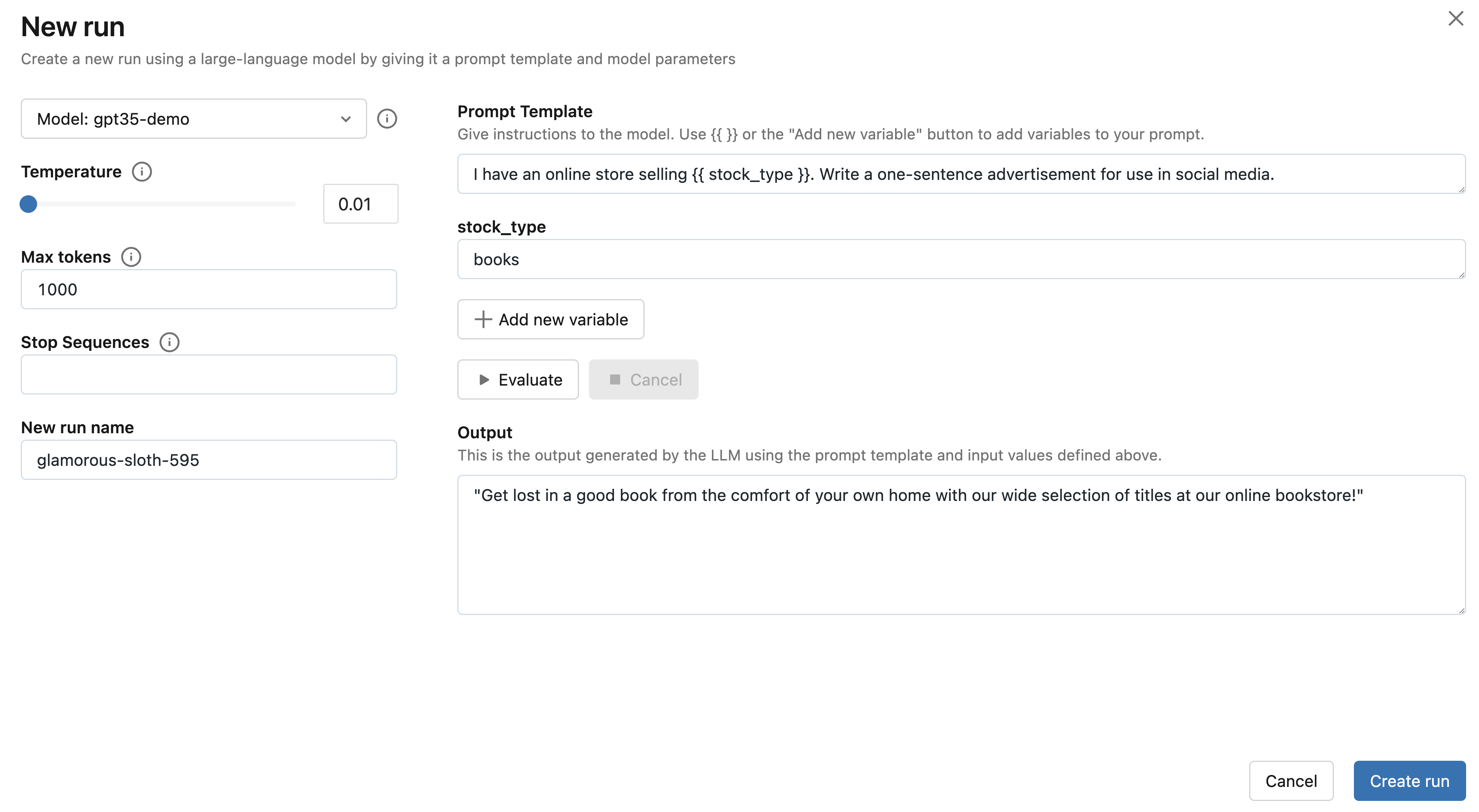 Prompt Engineering UI