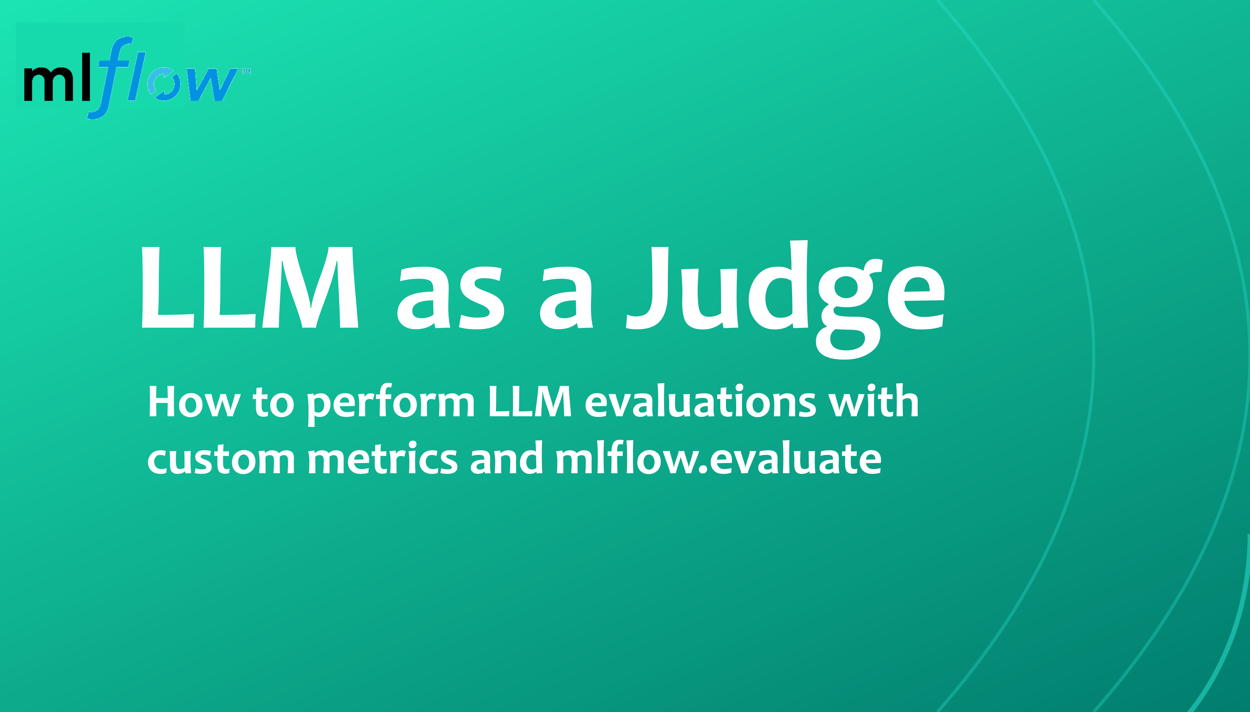 LLM as judge